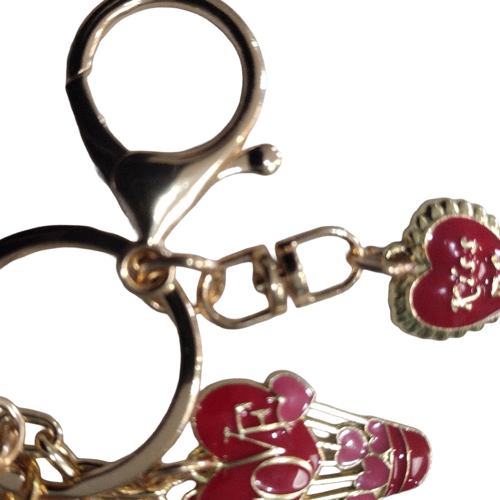 Louis Vuitton Trunks & Bags Charm, 25mm Round, RED - Picture 5 of 10